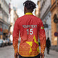 Custom Zimbabwe Cricket Long Sleeve Button Shirt Go Champions
