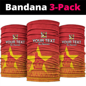 Custom Zimbabwe Cricket Neck Gaiter Go Champions LT15