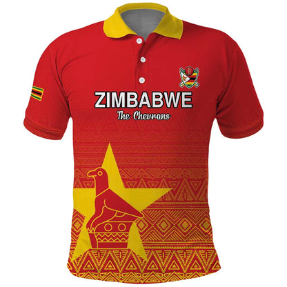 Custom Zimbabwe Cricket Polo Shirt Go Champions