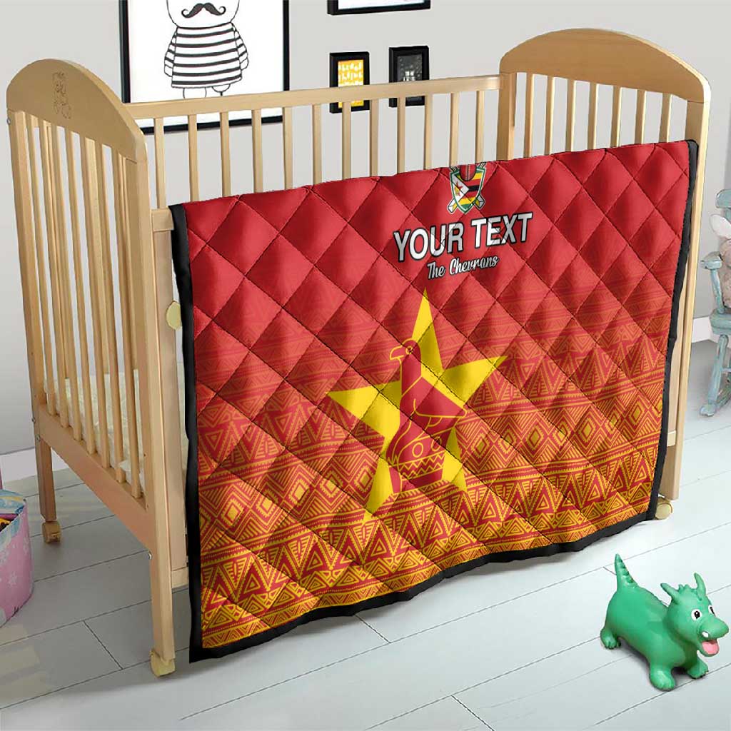 Custom Zimbabwe Cricket Quilt Go Champions