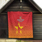 Custom Zimbabwe Cricket Quilt Go Champions