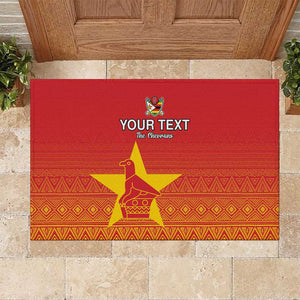 Custom Zimbabwe Cricket Rubber Doormat Go Champions
