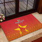 Custom Zimbabwe Cricket Rubber Doormat Go Champions