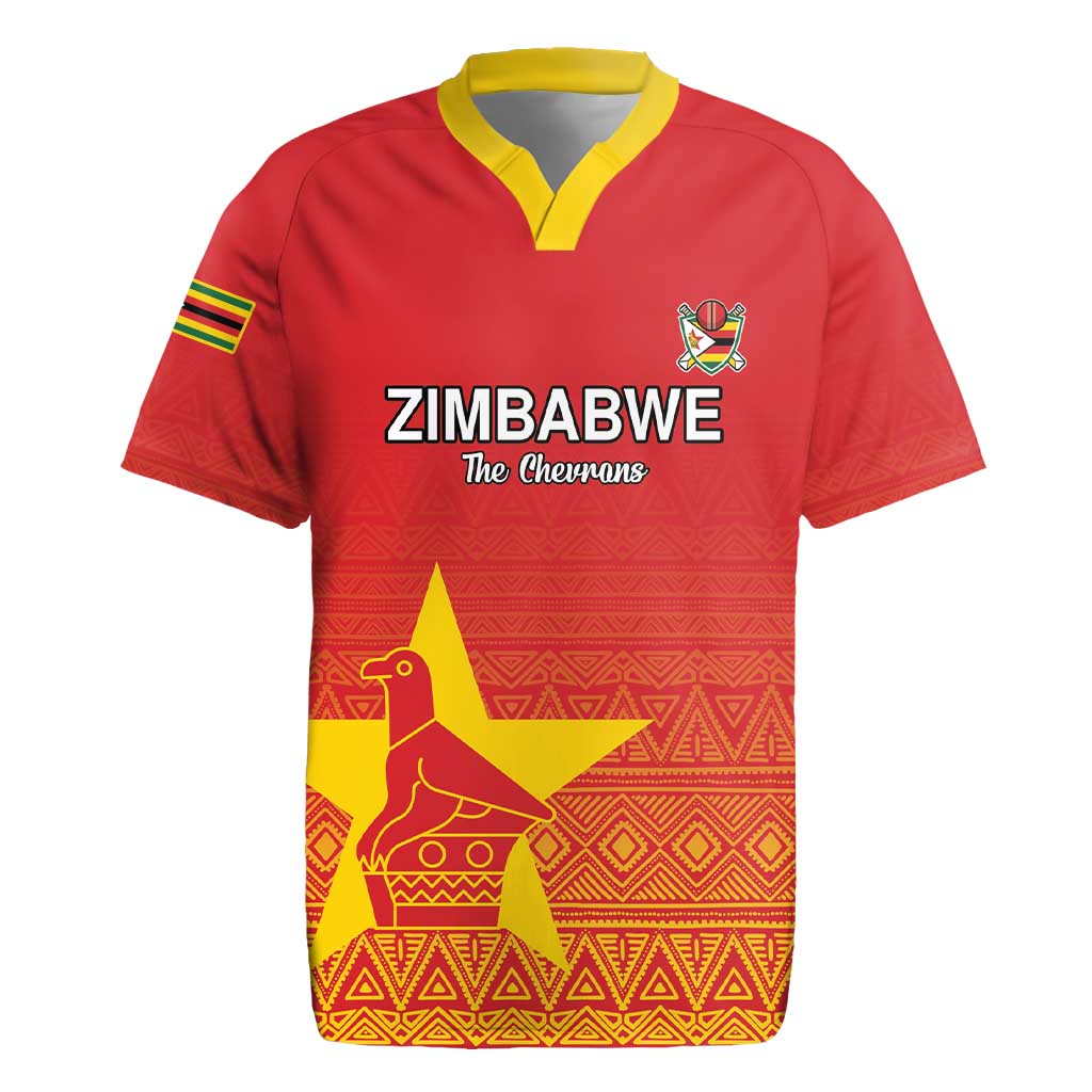 Custom Zimbabwe Cricket Rugby Jersey Go Champions
