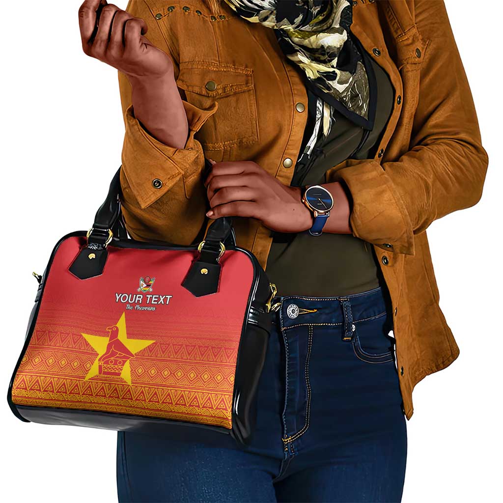 Custom Zimbabwe Cricket Shoulder Handbag Go Champions