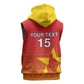 Custom Zimbabwe Cricket Sleeveless Hoodie Go Champions - African Pride