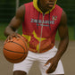 Custom Zimbabwe Cricket Sleeveless Zip Hoodie Go Champions - African Pride