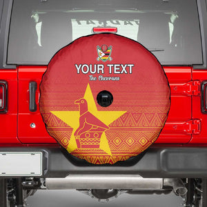Custom Zimbabwe Cricket Spare Tire Cover Go Champions