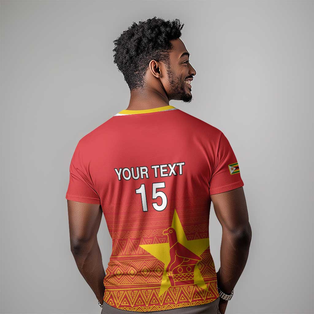 Custom Zimbabwe Cricket T shirt Go Champions