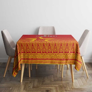 Custom Zimbabwe Cricket Tablecloth Go Champions
