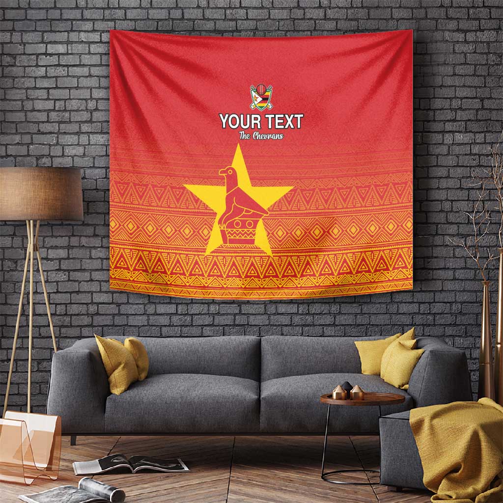 Custom Zimbabwe Cricket Tapestry Go Champions