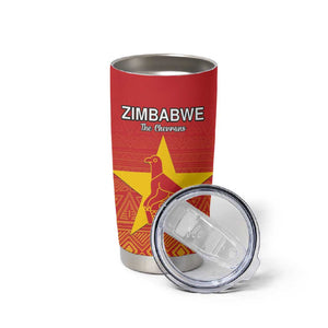 Custom Zimbabwe Cricket Tumbler Cup Go Champions