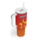 Custom Zimbabwe Cricket Tumbler With Handle Go Champions