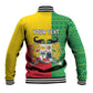 Personalised Afro Benin Baseball Jacket Flag Style - African Pattern