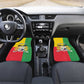 Personalised Afro Benin Car Mats Flag Style - African Pattern