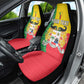 Personalised Afro Benin Car Seat Cover Flag Style - African Pattern