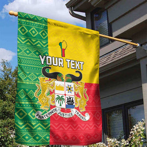 Personalised Afro Benin Garden Flag Flag Style - African Pattern