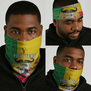 Afro Benin Neck Gaiter Flag Style - African Pattern - African Pride