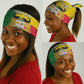 Personalised Afro Benin Neck Gaiter Flag Style - African Pattern LT15
