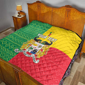 Personalised Afro Benin Quilt Flag Style - African Pattern