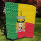 Personalised Afro Benin Quilt Flag Style - African Pattern