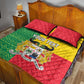 Personalised Afro Benin Quilt Bed Set Flag Style - African Pattern