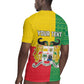 Personalised Afro Benin Rugby Jersey Flag Style - African Pattern