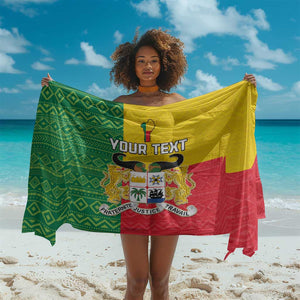 Personalised Afro Benin Sarong Flag Style - African Pattern