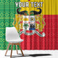 Personalised Afro Benin Window Curtain Flag Style - African Pattern