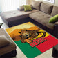 Personalised Afro Benin Leopard Area Rug Stay True - Stay Wild