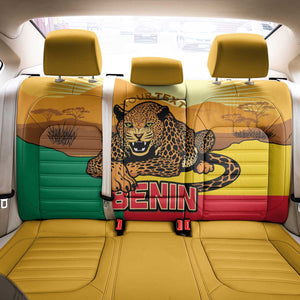Personalised Afro Benin Leopard Back Car Seat Cover Stay True - Stay Wild