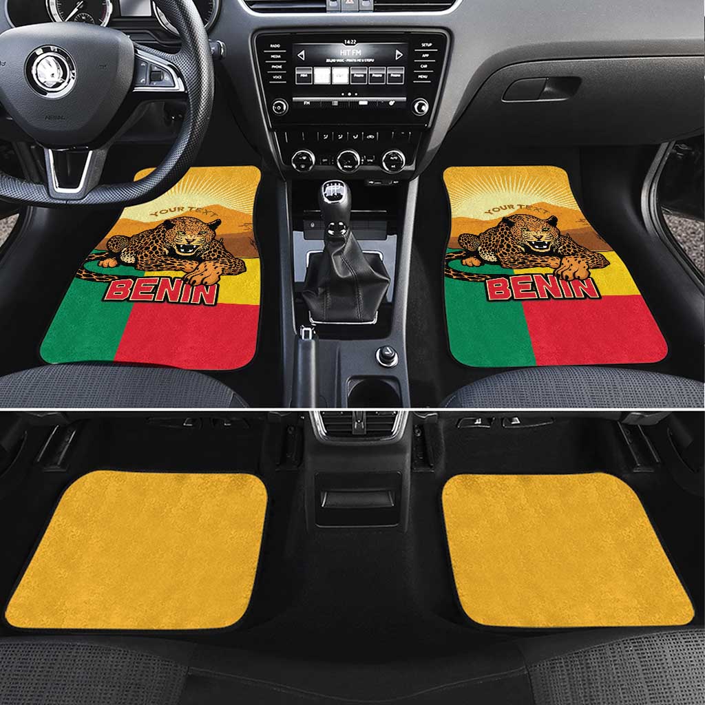 Personalised Afro Benin Leopard Car Mats Stay True - Stay Wild