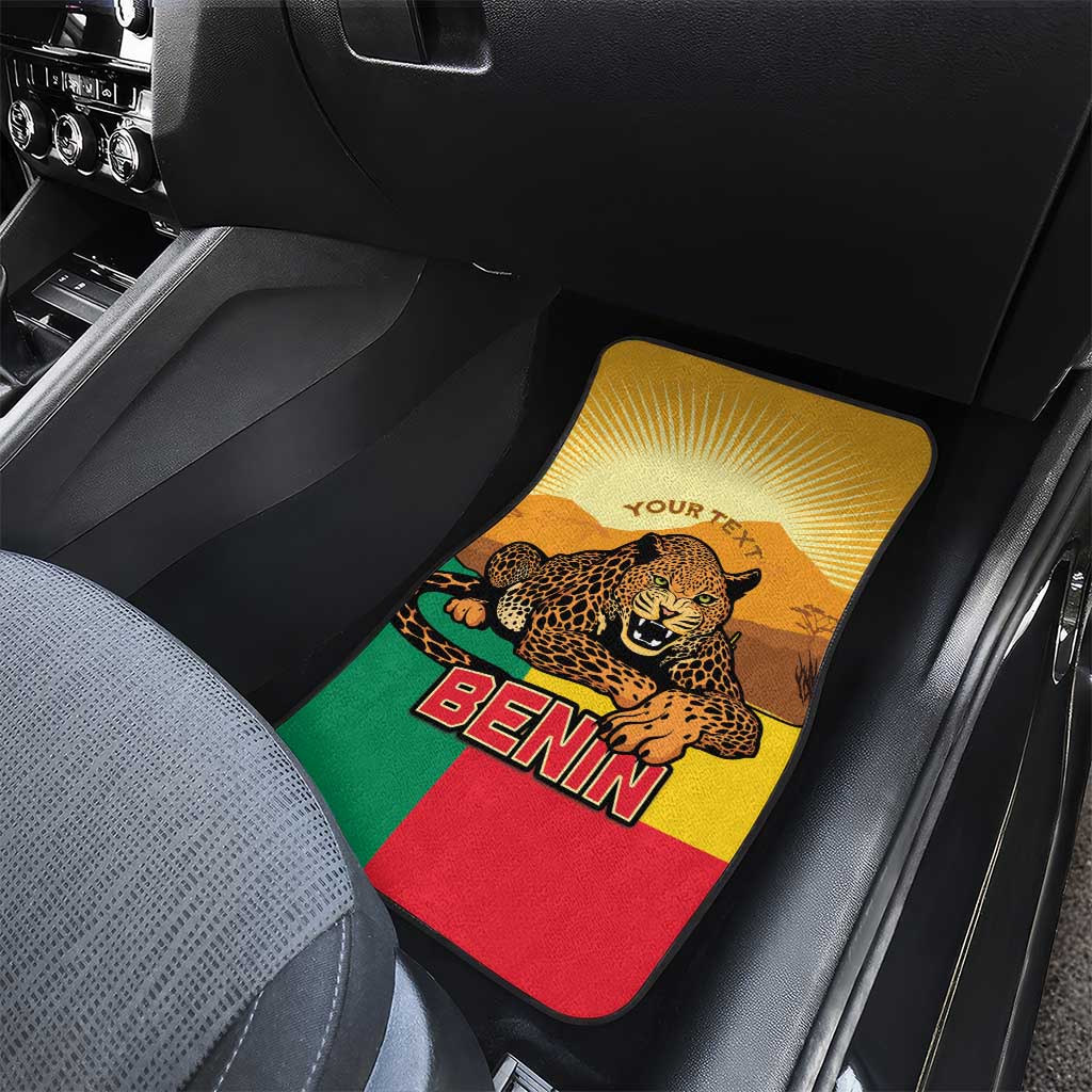 Personalised Afro Benin Leopard Car Mats Stay True - Stay Wild