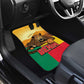 Personalised Afro Benin Leopard Car Mats Stay True - Stay Wild
