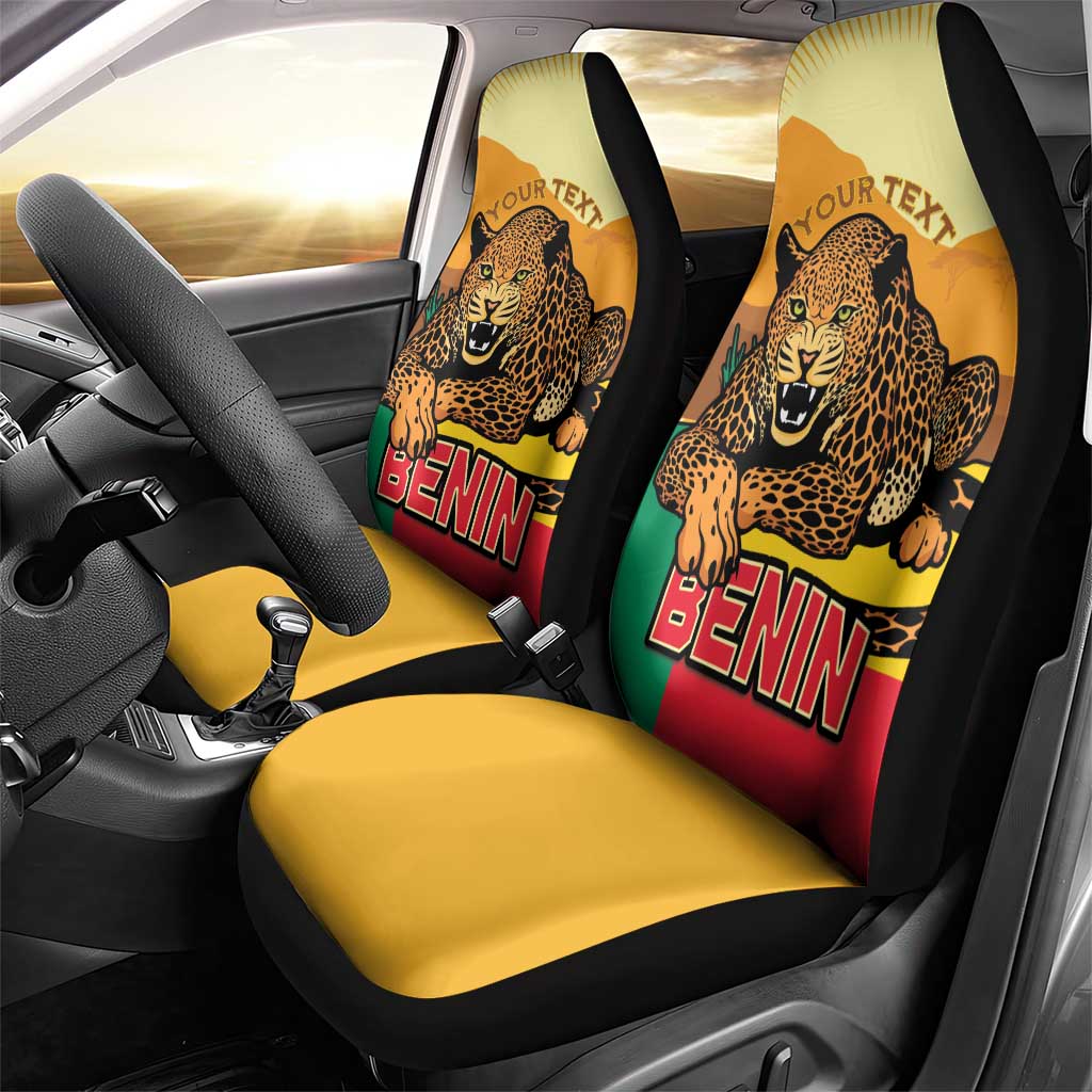 Personalised Afro Benin Leopard Car Seat Cover Stay True - Stay Wild