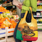 Personalised Afro Benin Leopard Grocery Bag Stay True - Stay Wild