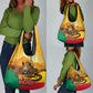 Personalised Afro Benin Leopard Grocery Bag Stay True - Stay Wild