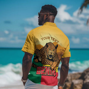 Personalised Afro Benin Leopard Hawaiian Shirt Stay True - Stay Wild