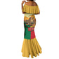 Personalised Afro Benin Leopard Mermaid Dress Stay True - Stay Wild
