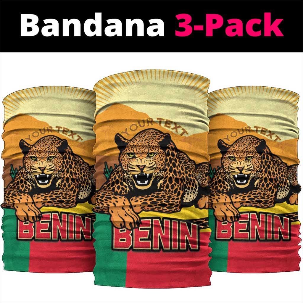 Afro Benin Leopard Neck Gaiter Stay True - Stay Wild - African Pride