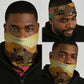 Afro Benin Leopard Neck Gaiter Stay True - Stay Wild - African Pride