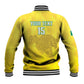 Custom Benin Football Baseball Jacket Go Les Guepards