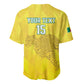 Custom Benin Football Baseball Jersey Go Les Guepards