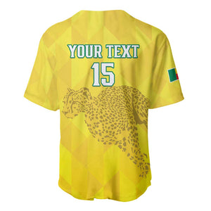Custom Benin Football Baseball Jersey Go Les Guepards