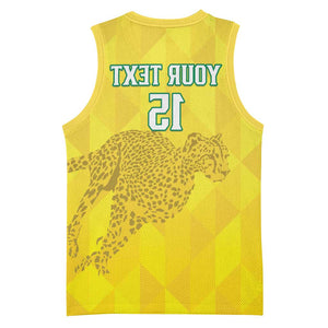Custom Benin Football Basketball Jersey Go Les Guepards - African Pride