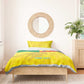 Custom Benin Football Bedding Set Go Les Guepards