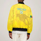Custom Benin Football Bomber Jacket Go Les Guepards