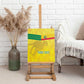 Custom Benin Football Canvas Wall Art Go Les Guepards