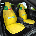 Custom Benin Football Car Seat Cover Go Les Guepards