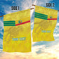Custom Benin Football Garden Flag Go Les Guepards